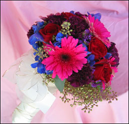 Visser's Gerbera Bridal Bouquet from Visser's Florist and Greenhouses in Anaheim, CA