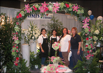 Visser's At Bridal Show from Visser's Florist and Greenhouses in Anaheim, CA
