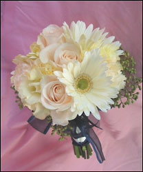 Visser's White Bridesmaid Bouquet from Visser's Florist and Greenhouses in Anaheim, CA