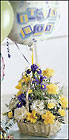 Baby Boy Bouquet with Balloons