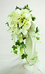 The White Chapel Bouquet from Visser's Florist and Greenhouses in Anaheim, CA