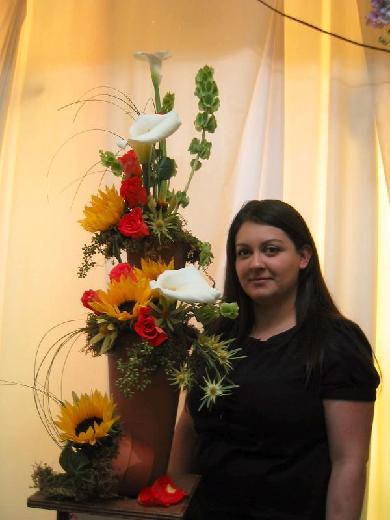 Visser's Florist employee