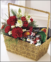Gourmet Basket by Visser's Florist in Orange County