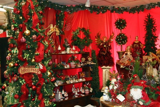 Christmas Scene - Visser's Florist in Anaheim