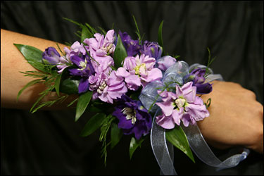 Visser's Purple Wrist Cors. from Visser's Florist and Greenhouses in Anaheim, CA