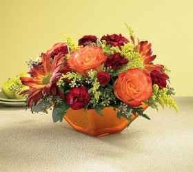 Autumn Splendor Centerpiece from Visser's Florist and Greenhouses in Anaheim, CA
