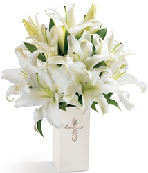 Faithful Blessings Bouquet from Visser's Florist and Greenhouses in Anaheim, CA
