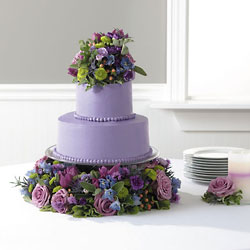 Wedding Cake from Visser's Florist and Greenhouses in Anaheim, CA