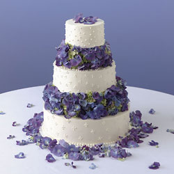 Wedding Cake from Visser's Florist and Greenhouses in Anaheim, CA