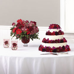 Wedding Centerpiece from Visser's Florist and Greenhouses in Anaheim, CA