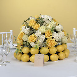 Wedding Centerpiece from Visser's Florist and Greenhouses in Anaheim, CA