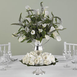 Wedding Centerpiece from Visser's Florist and Greenhouses in Anaheim, CA