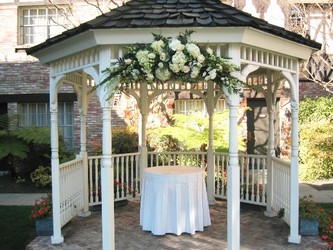 Wedding Arch Spray from Visser's Florist and Greenhouses in Anaheim, CA