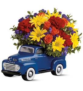 Teleflora's '48 Ford Pickup Bouquet