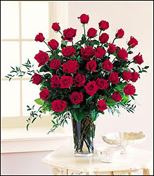 Three Dozen Red Roses